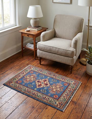 2' 1 x 3' 1 Hand Knotted Kazak Rug