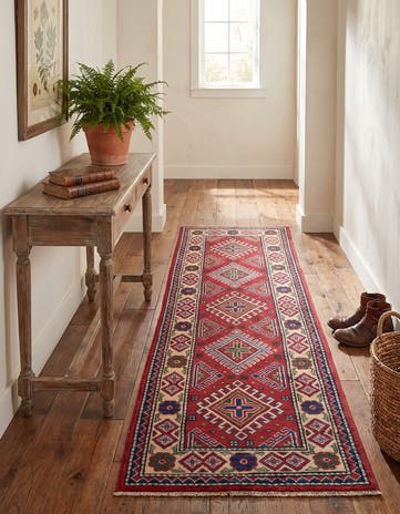 2' x 5' 10 Hand Knotted Kazak Runner Rug