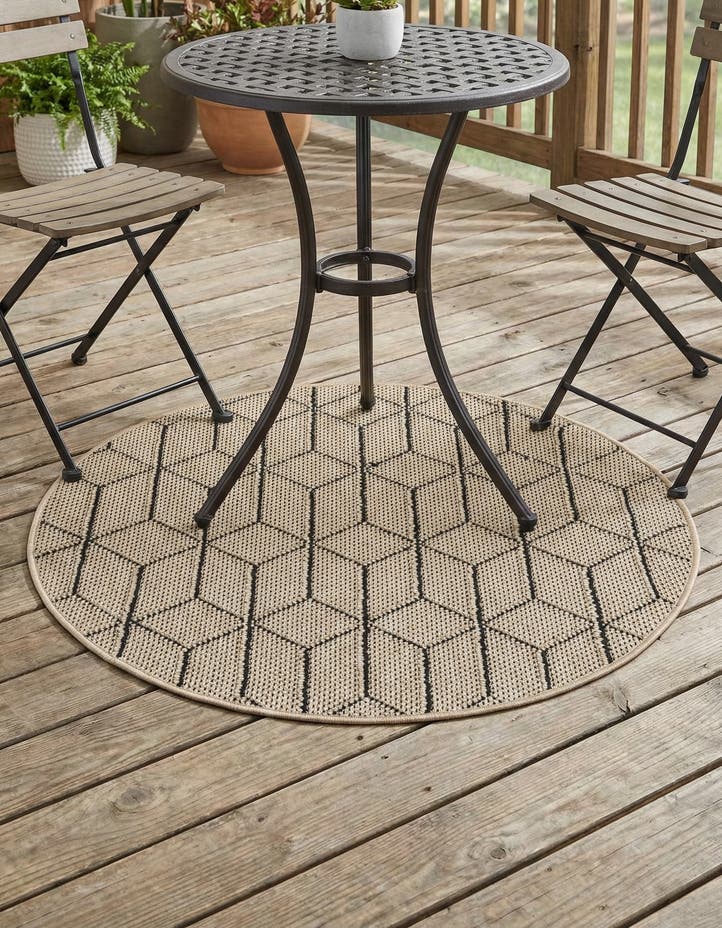 3' 1 x 3' 1 Easy-Clean Lattice Indoor / Outdoo...