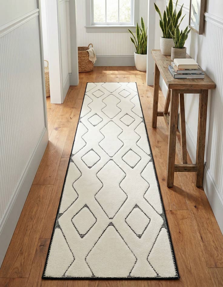 Detail image of 2' 7 x 12' Prismatic Runner Rug