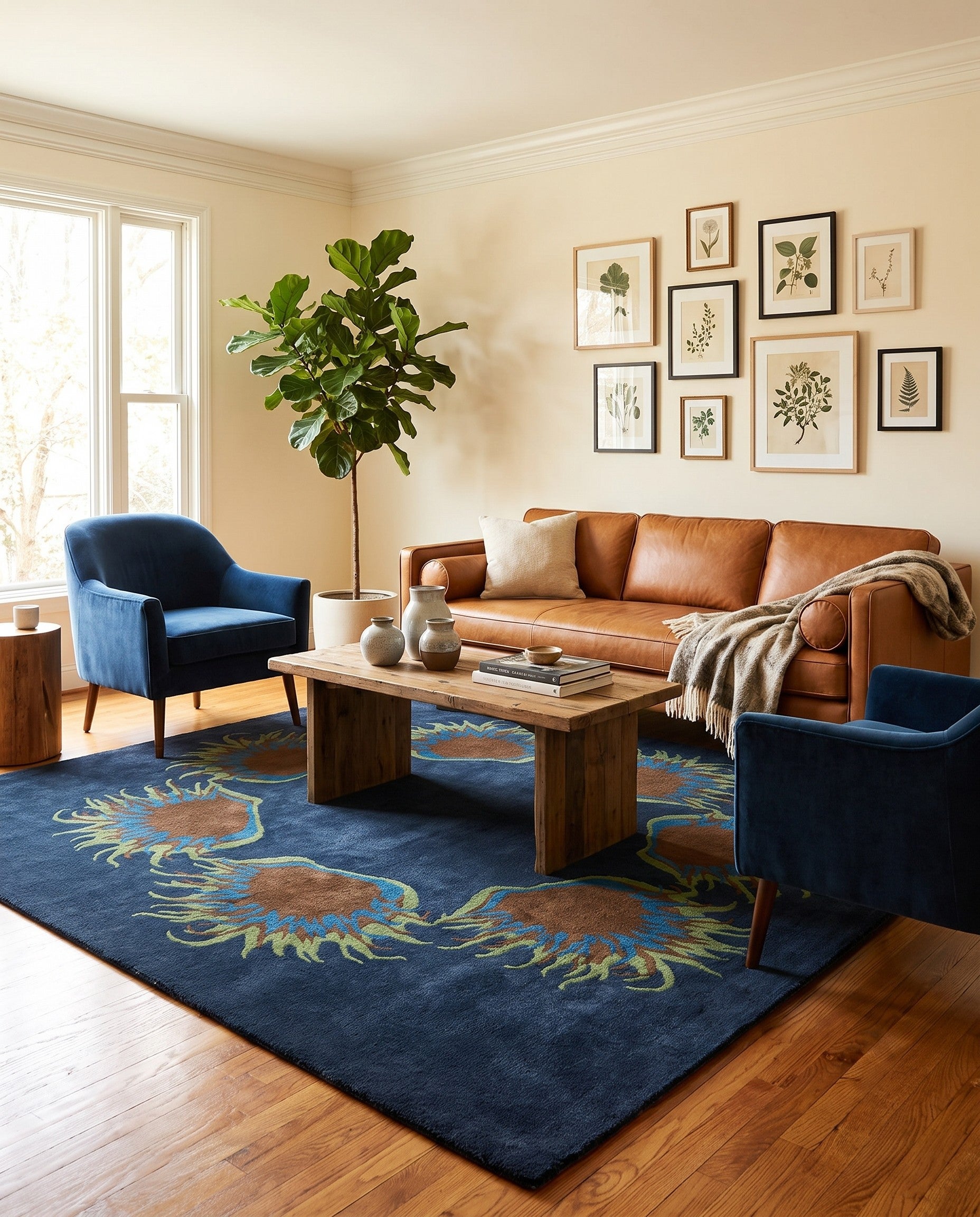 7' 3 x 7' 4 Luna Square Rug