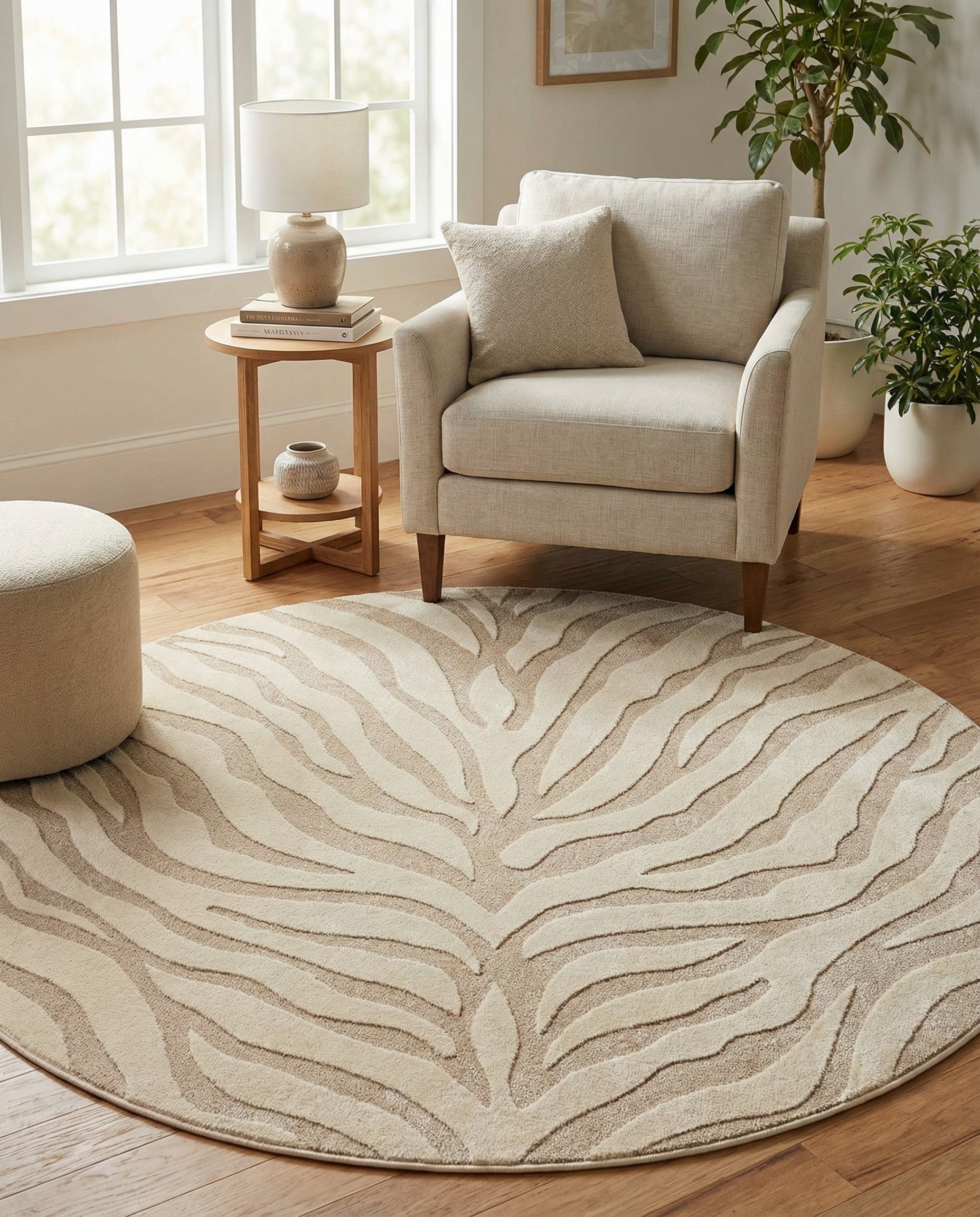 8' x 8' Contour Round Rug