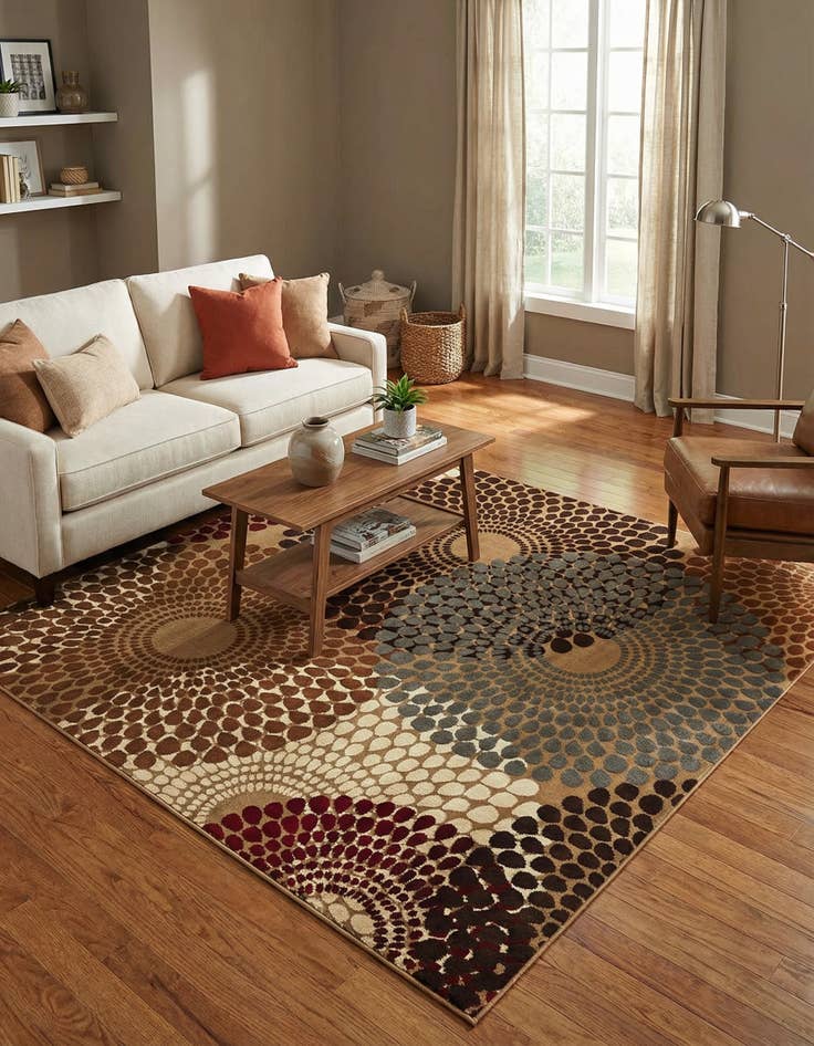 Detail image of 7' 10 x 7' 10 Cafe Square Rug