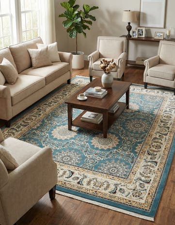7' 10 x 10' Nain Design Rug