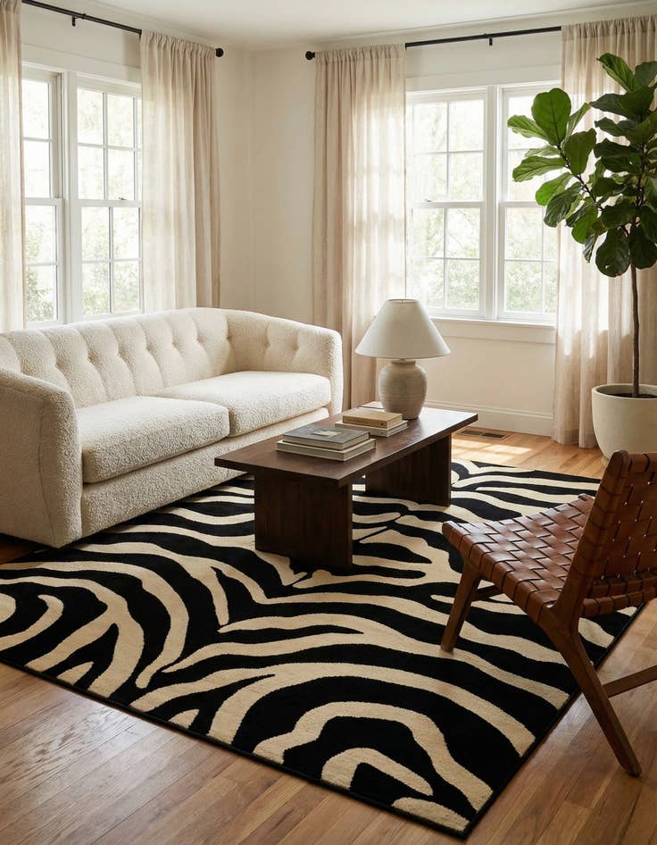 Detail image of 7' 10 x 7' 10 Savannah Square Rug