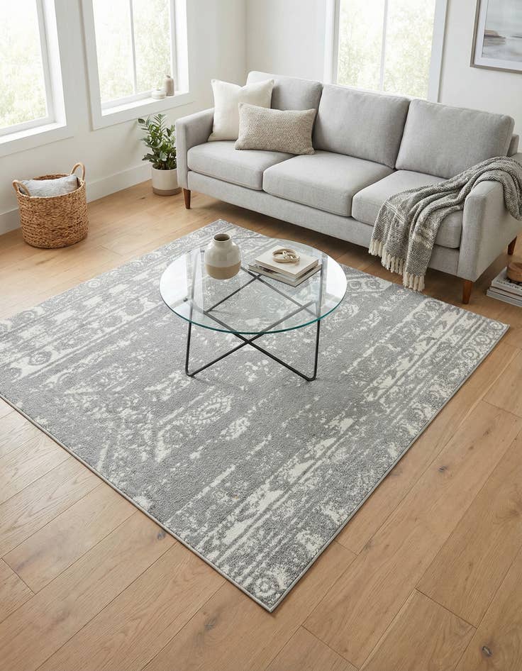 Detail image of 7' x 7' Lennon Square Rug