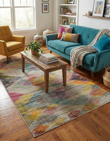 5' x 8' Washable Theia Rug