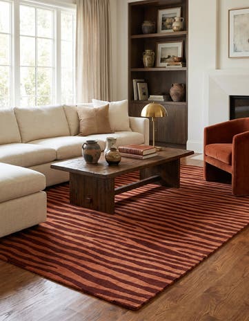 6' 7 x 9' 9 Hand Knotted Nepal Wool Rug