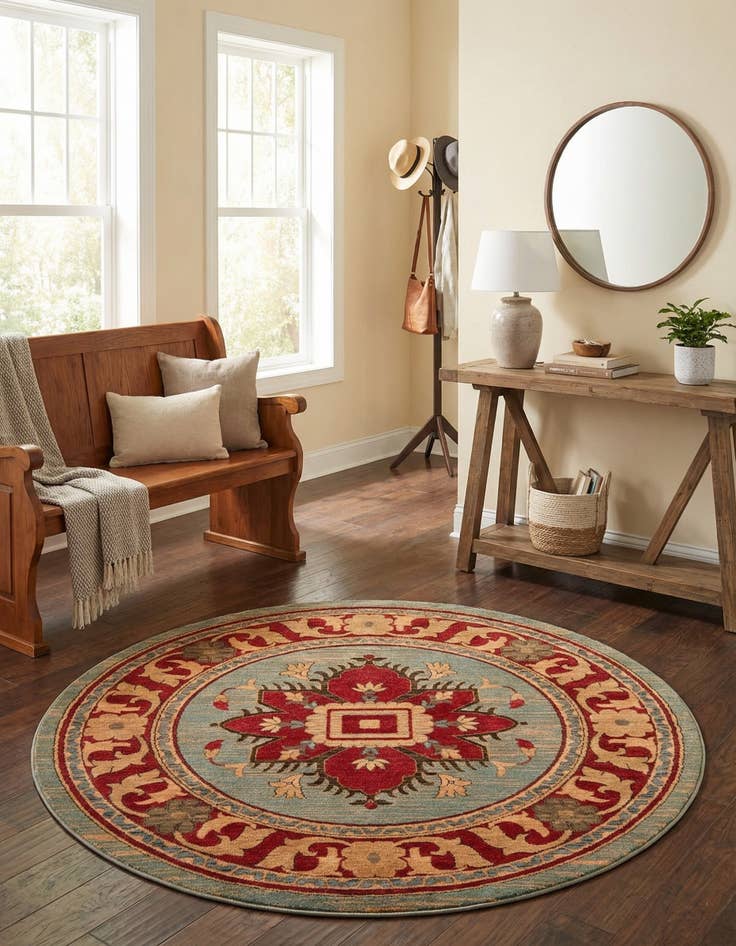 Detail image of 6' x 6' Sara Round Rug