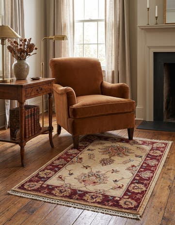 2' x 3' 2 Hand Knotted Ziegler Rug