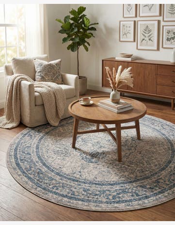 6' x 6' Noble Round Rug
