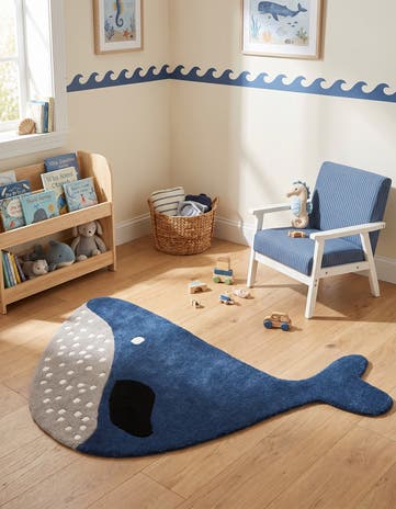4' 1 x 6' 1 Playtime Kids Wool Freeform Rug