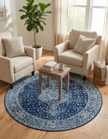 5' 3 x 5' 3 Bexley Round Rug
