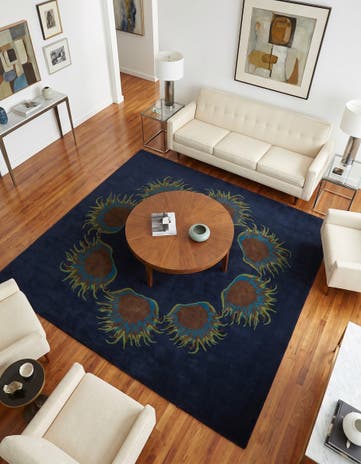 7' 6 x 7' 6 Luna Wool Square Rug