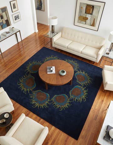 7' 6 x 7' 6 Luna Wool Square Rug