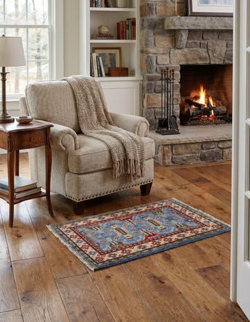 2' x 3' Hand Knotted Kazak Rug