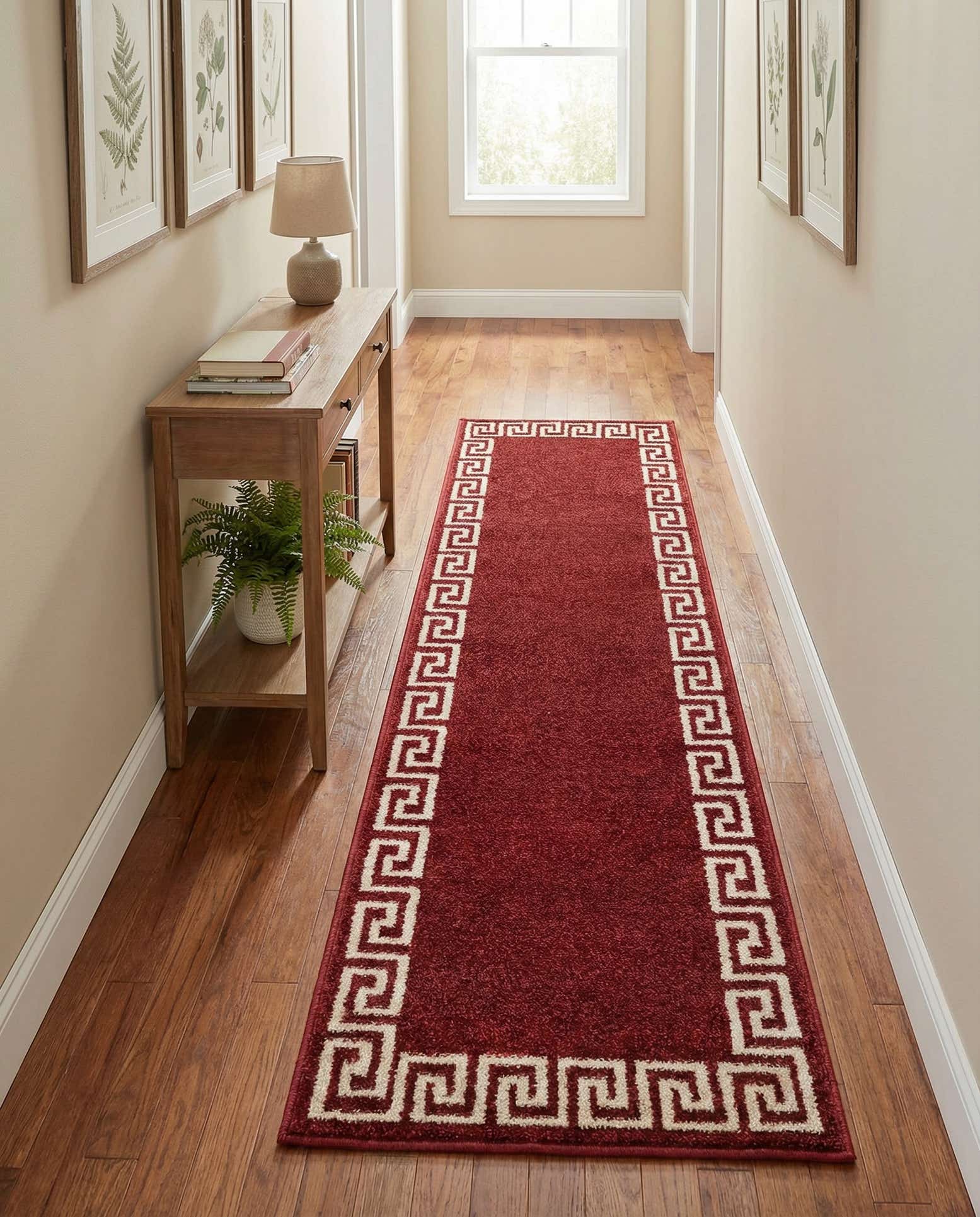 2' x 6' Greek Key Runner Rug