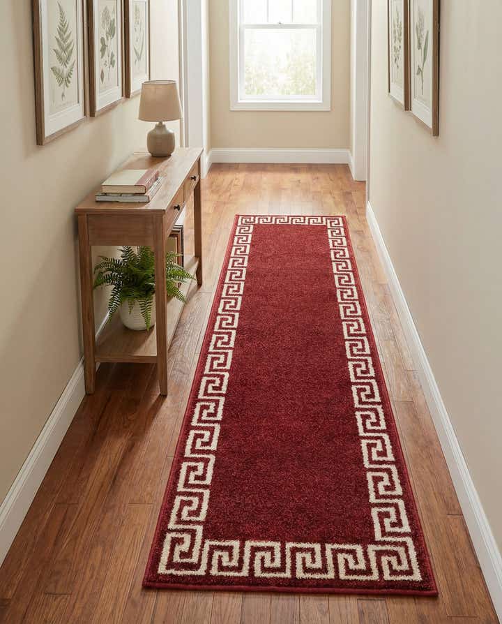 2' x 6' Greek Key Runner Rug