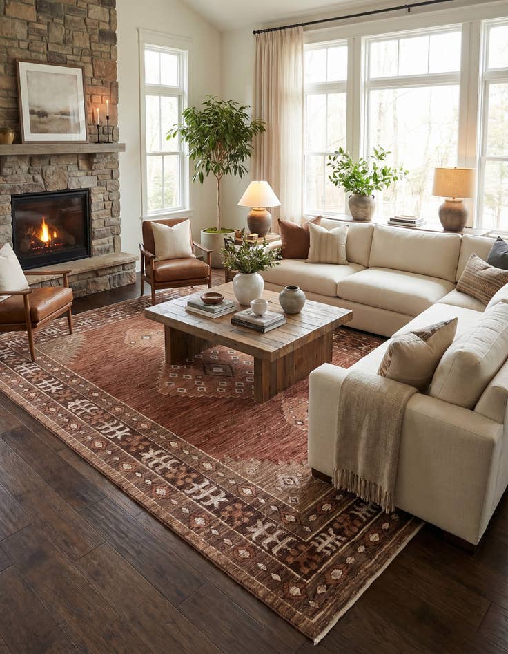 Detail image of 10' x 15' Grand Tradition Rug