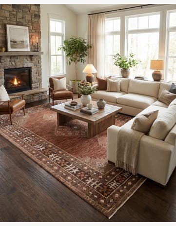 Beige Grand Tradition Rug