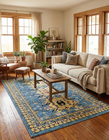 5' 3 x 8' Heris Rug