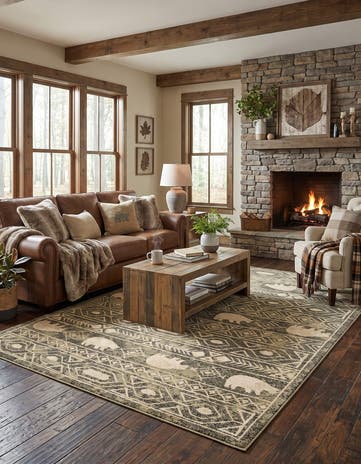 Green Pioneer Rug
