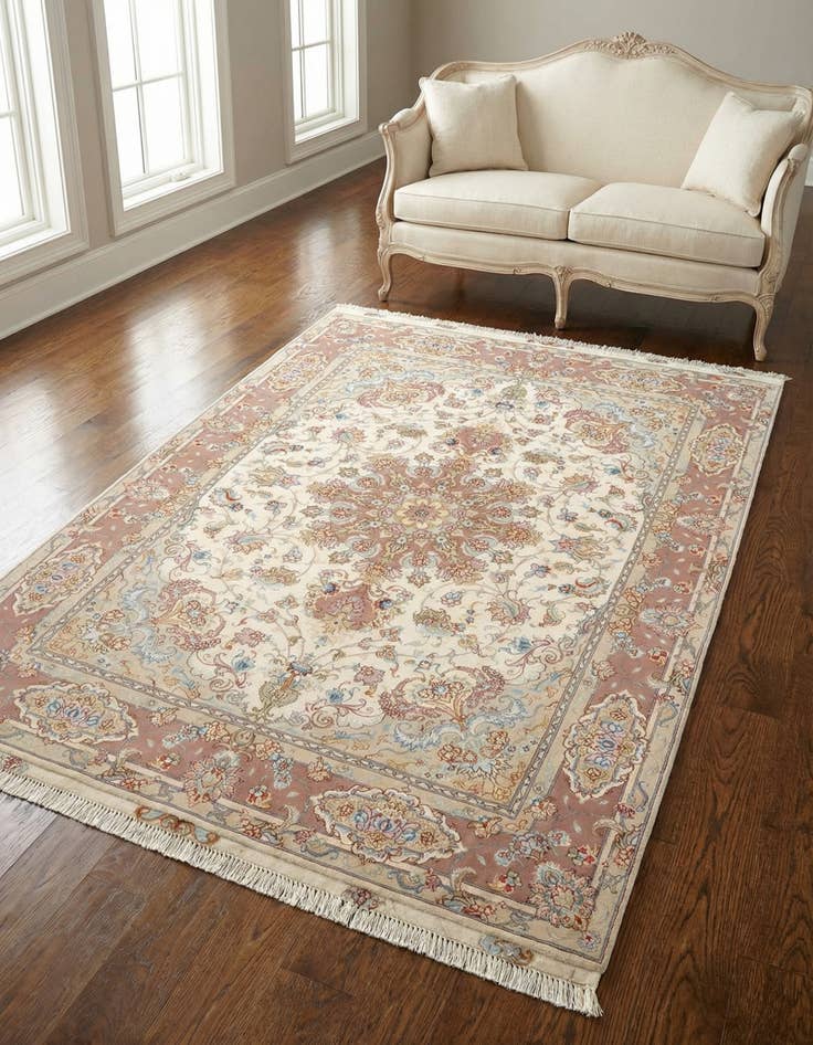 Detail image of 4' 11 x 6' 11 Tabriz Rug