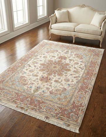 4' 11 x 6' 11 Tabriz Rug