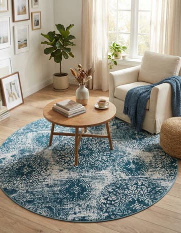 7' x 7' Monaco Round Rug