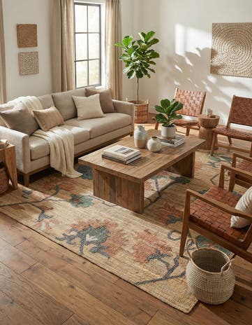 7' 10 x 10' Hand Woven Kala Handwoven Jute Rug
