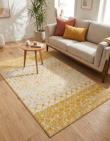 4' x 6' Moroccan Trellis Rug