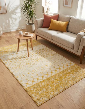 4' x 6' Moroccan Trellis Rug