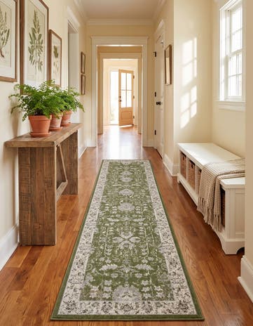 2' x 8' Kamala Washable Runner Rug