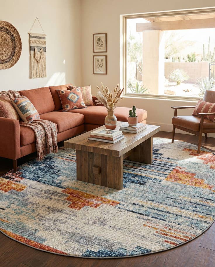 Detail image of 8' x 10' Tucson Oval Rug