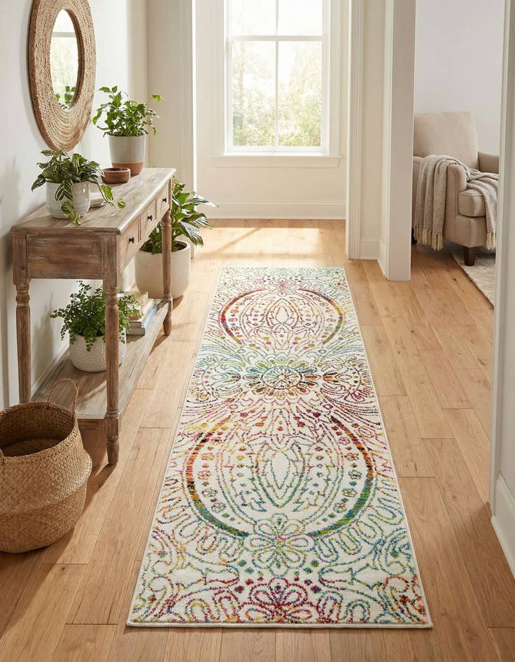 Detail image of 2' x 6' Tuscany Runner Rug