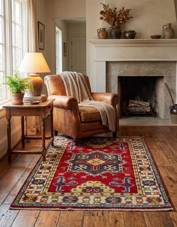 2' 9 x 3' 10 Hand Knotted Kazak Rug