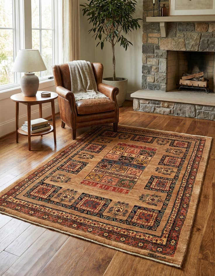 Detail image of 3' 7 x 5' 3 Kashkuli Rug