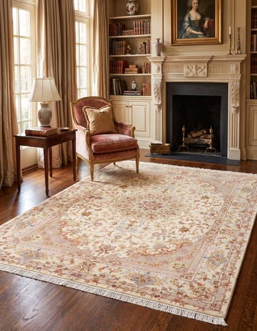 150cm x 205cm Tabriz Alfombra
