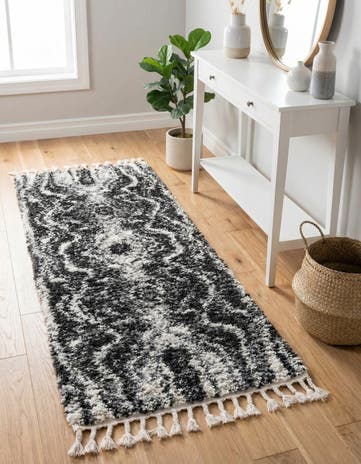 2' 2 x 6' Athena Shag Runner Rug