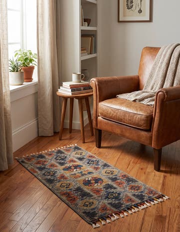 1' 8 x 3' 3 Hand Knotted Ariana Ziegler Rug