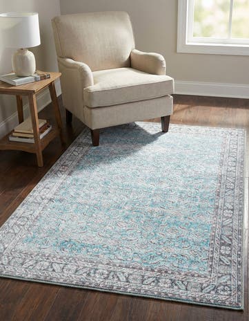 3' 6 x 5' 6 Washable Timeless Rug