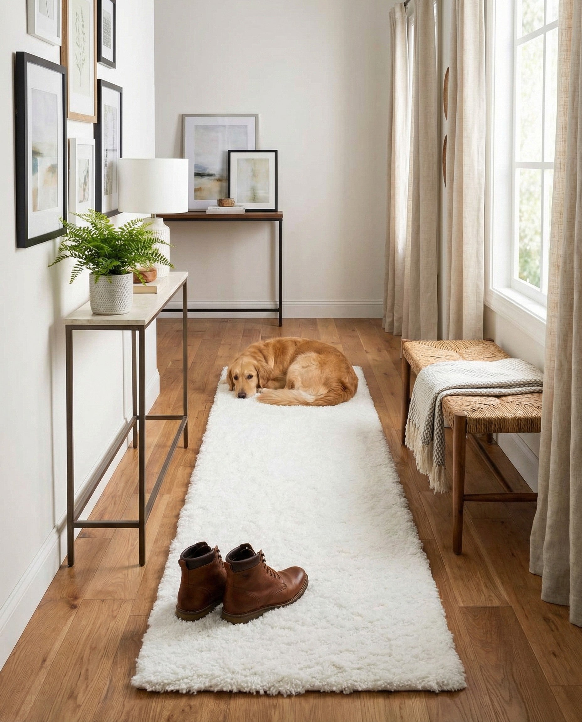 2' 2 x 6' 7 Everyday Shag Runner Rug