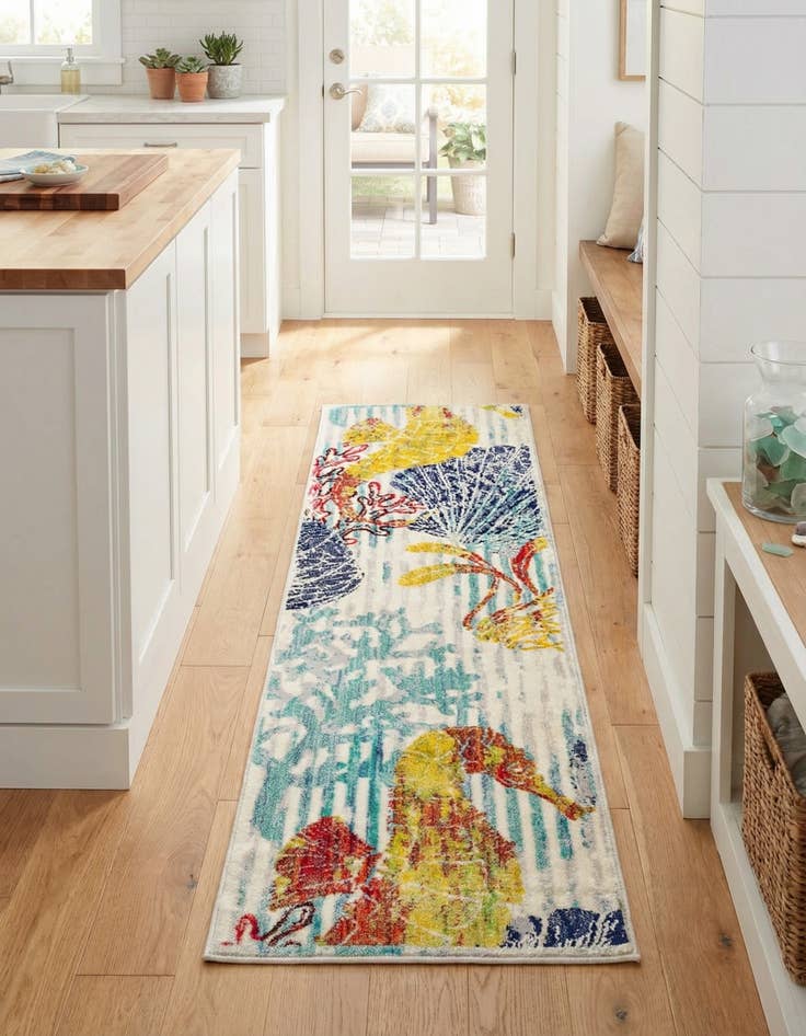 Detail image of 2' x 8' Ariel Runner Rug