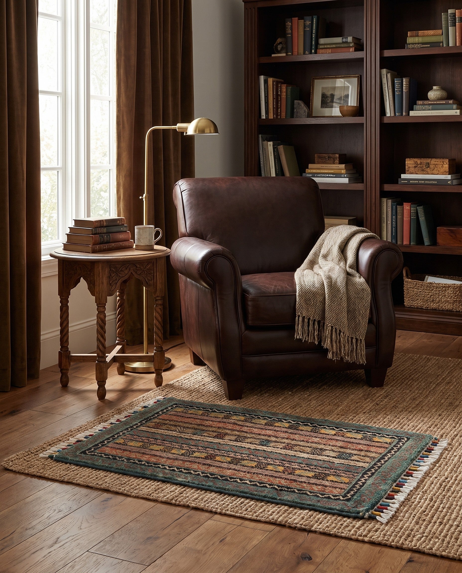 1' 8 x 2' 11 Hand Knotted Ariana Ziegler Rug