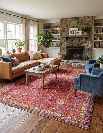 8' 4 x 12' Washable Timeless Rug
