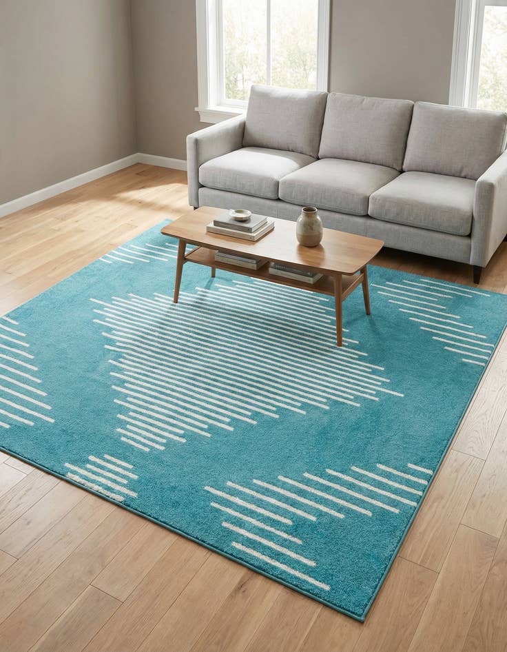 Detail image of  7' x 7' Kai Square Rug