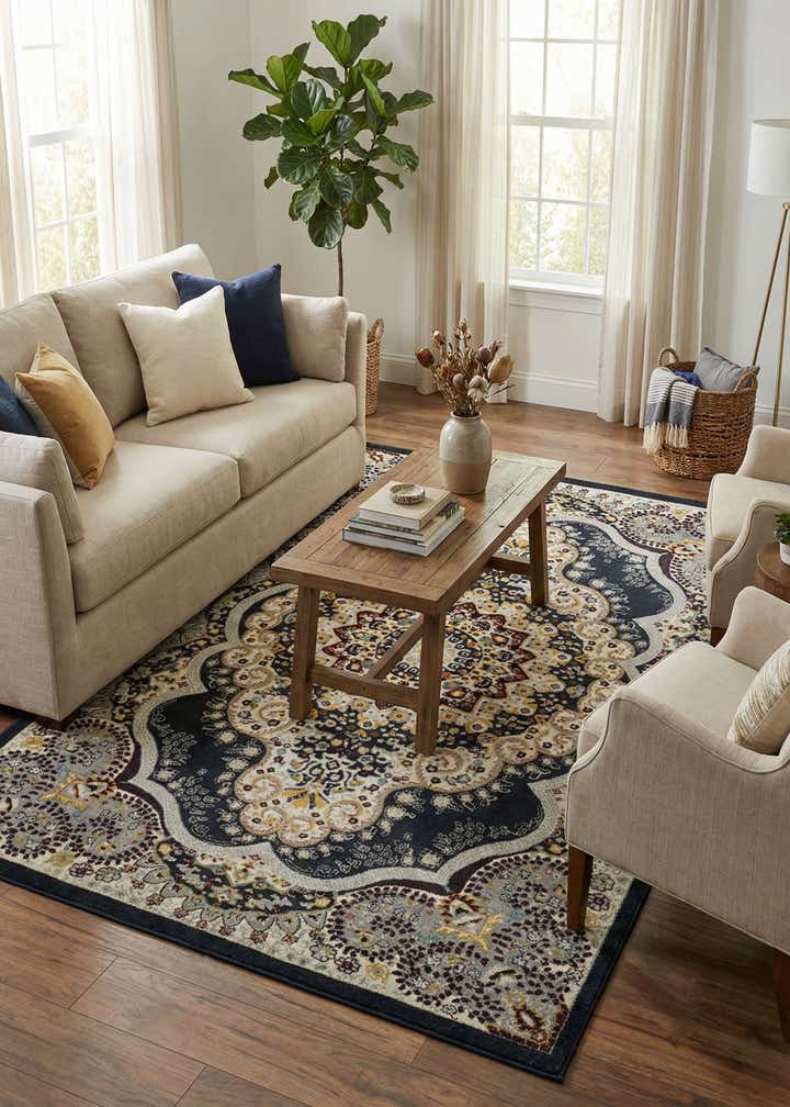 6' x 9' Kamala Washable Rug