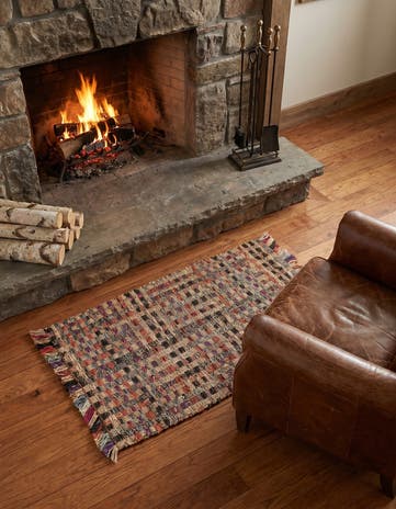 Hand Woven Chunky Jute Rug