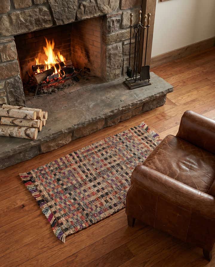 3' 1 x 5' 1 Hand Woven Chunky Jute Rug