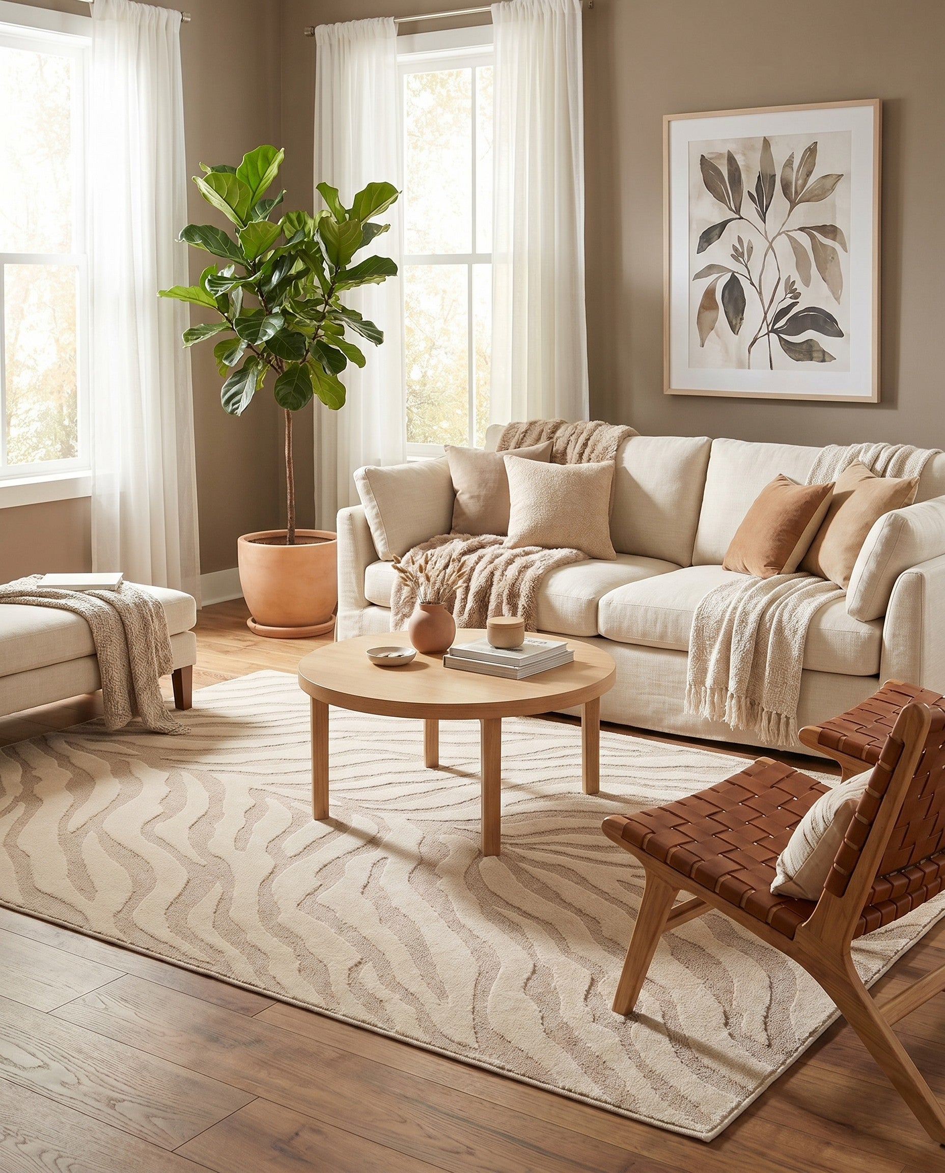 5' x 8' Contour Rug